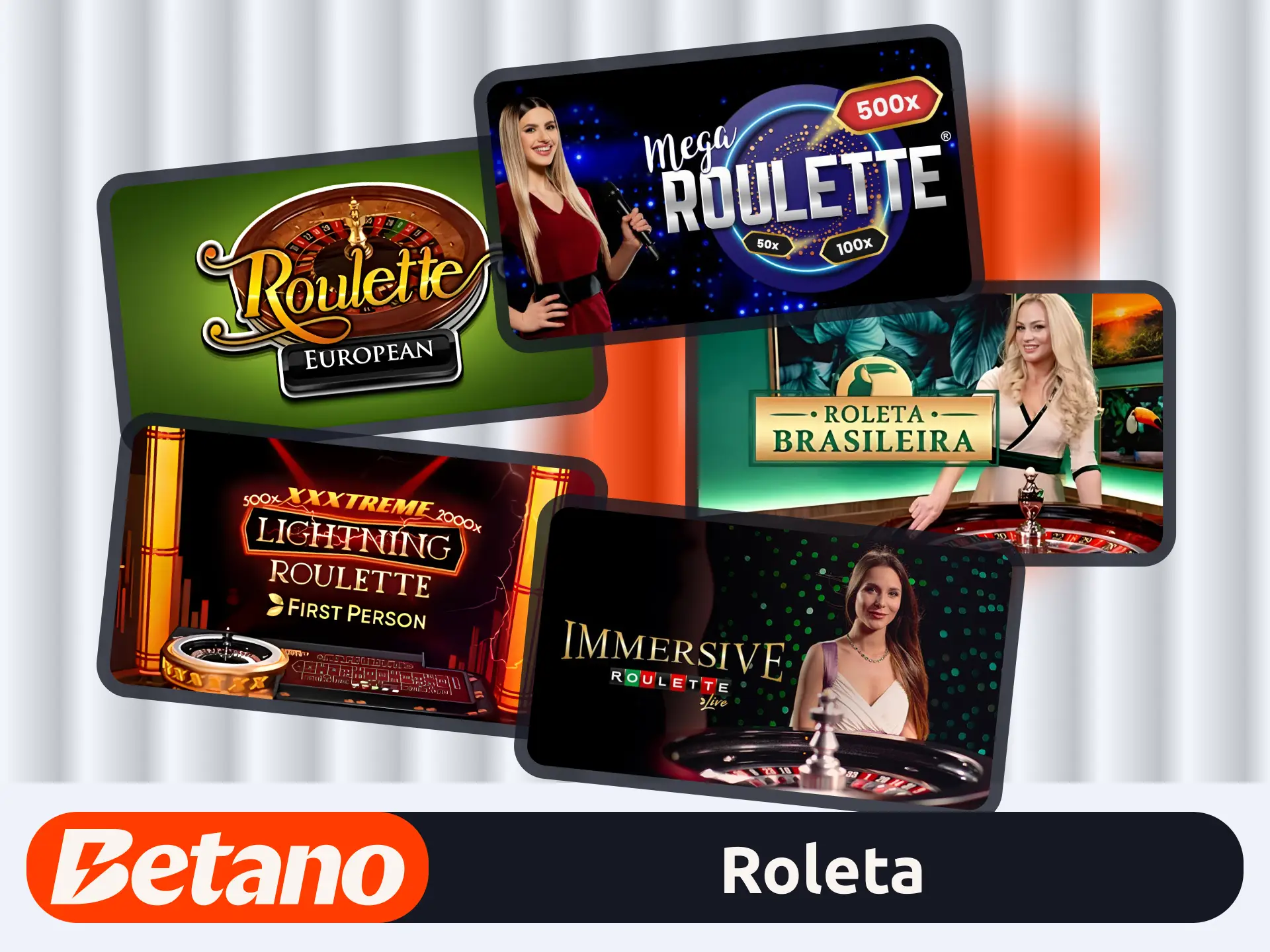 Jogue roleta em tempo real no site oficial da Betano.