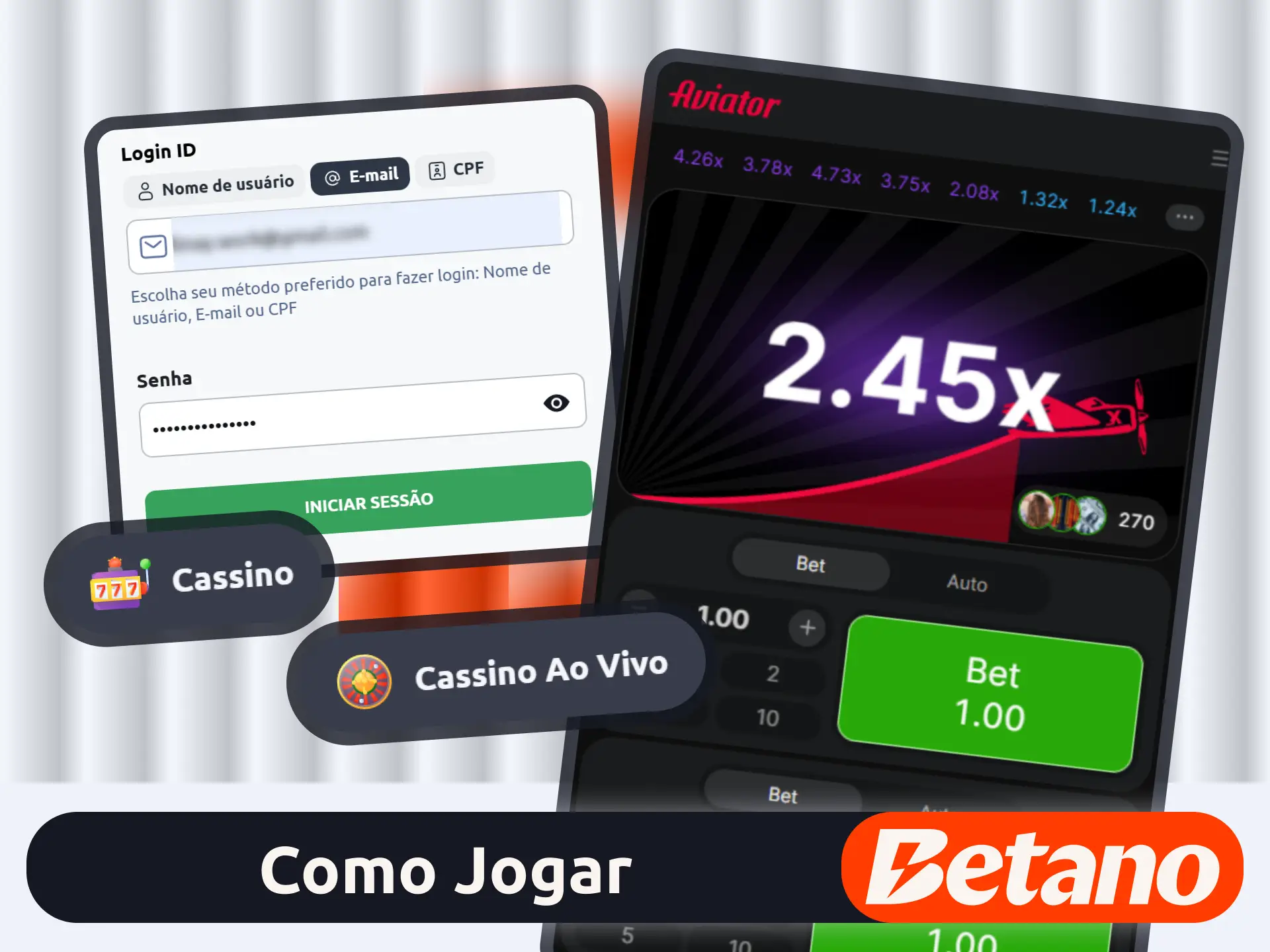 Explore os jogos de cassino no site oficial da Betano.