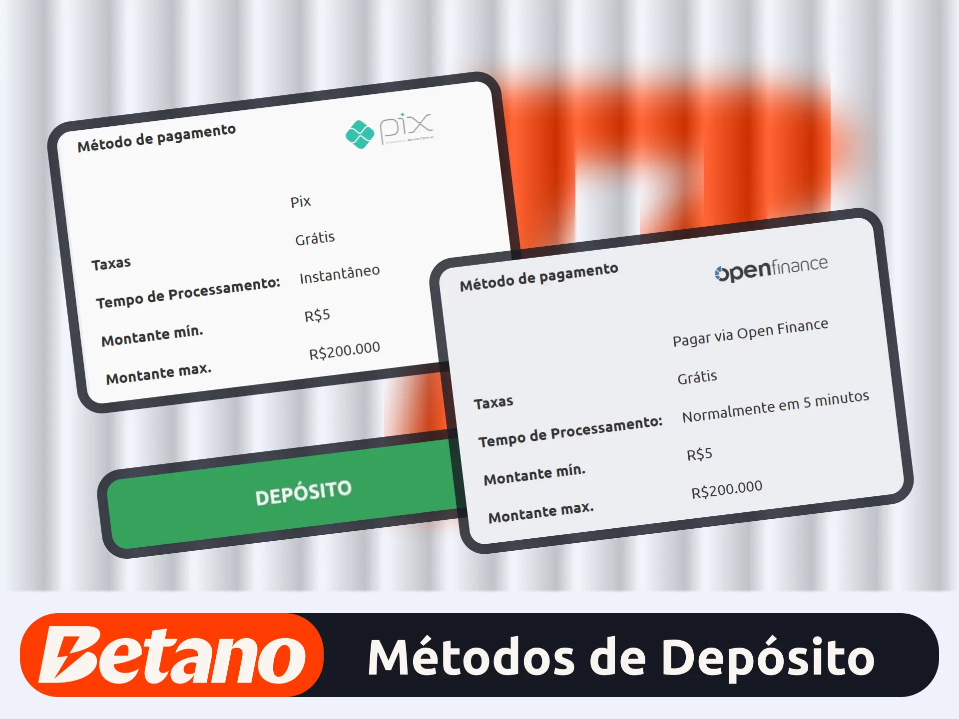 Adicione saldo para apostar no site oficial da plataforma Betano.