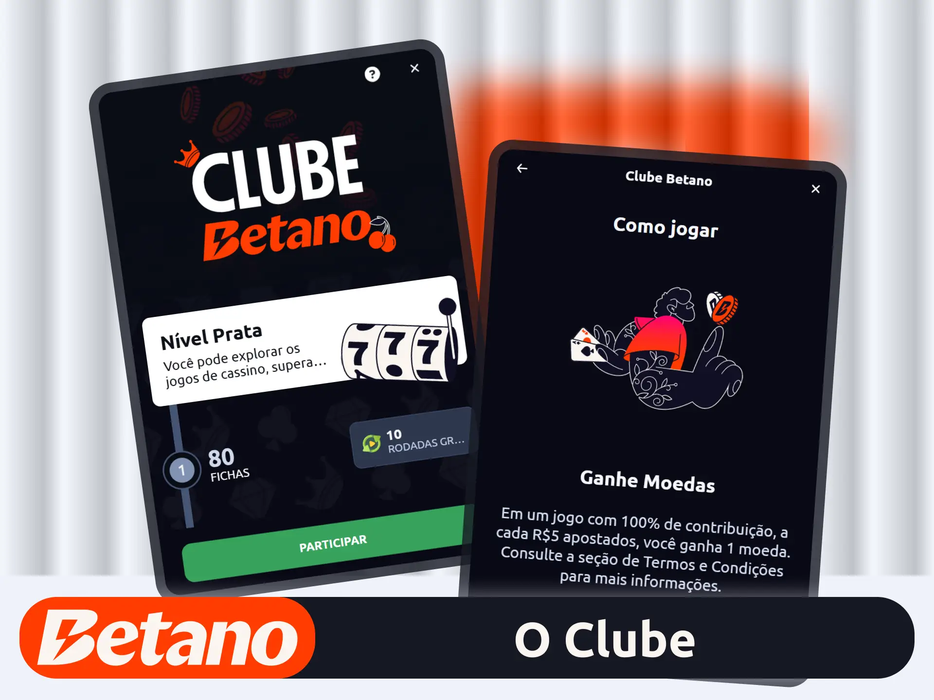 Acumule pontos de fidelidade no site oficial da marca Betano.