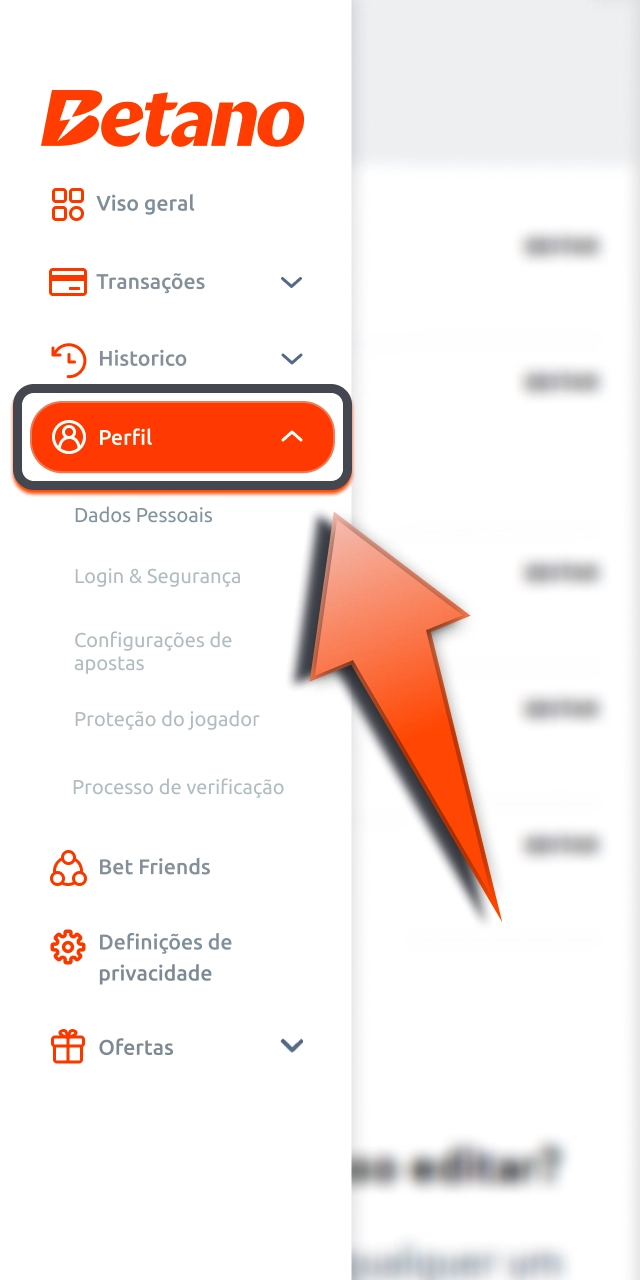 Acesse Minha Conta Betano e controle os dados da sua conta.
