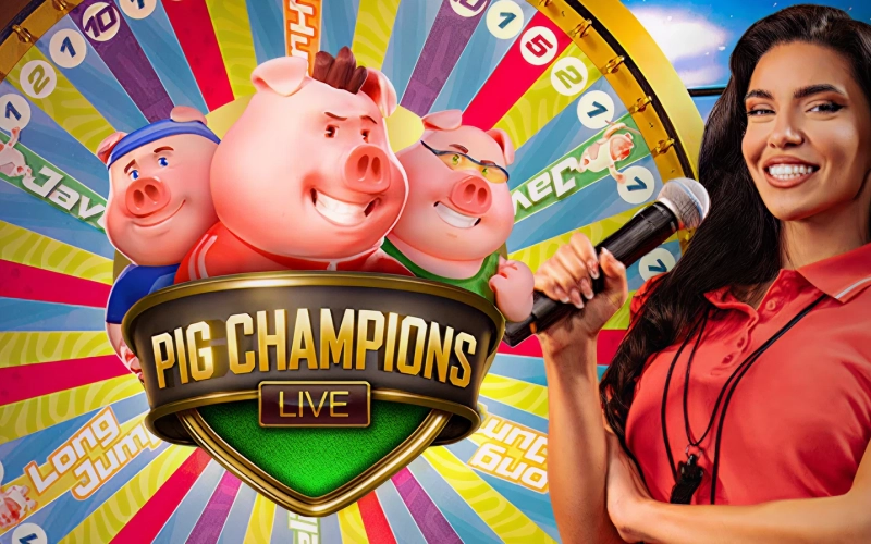 Entre no Pig Champions Live Betano e escolha seu porquinho para disputar recompensas ao vivo.