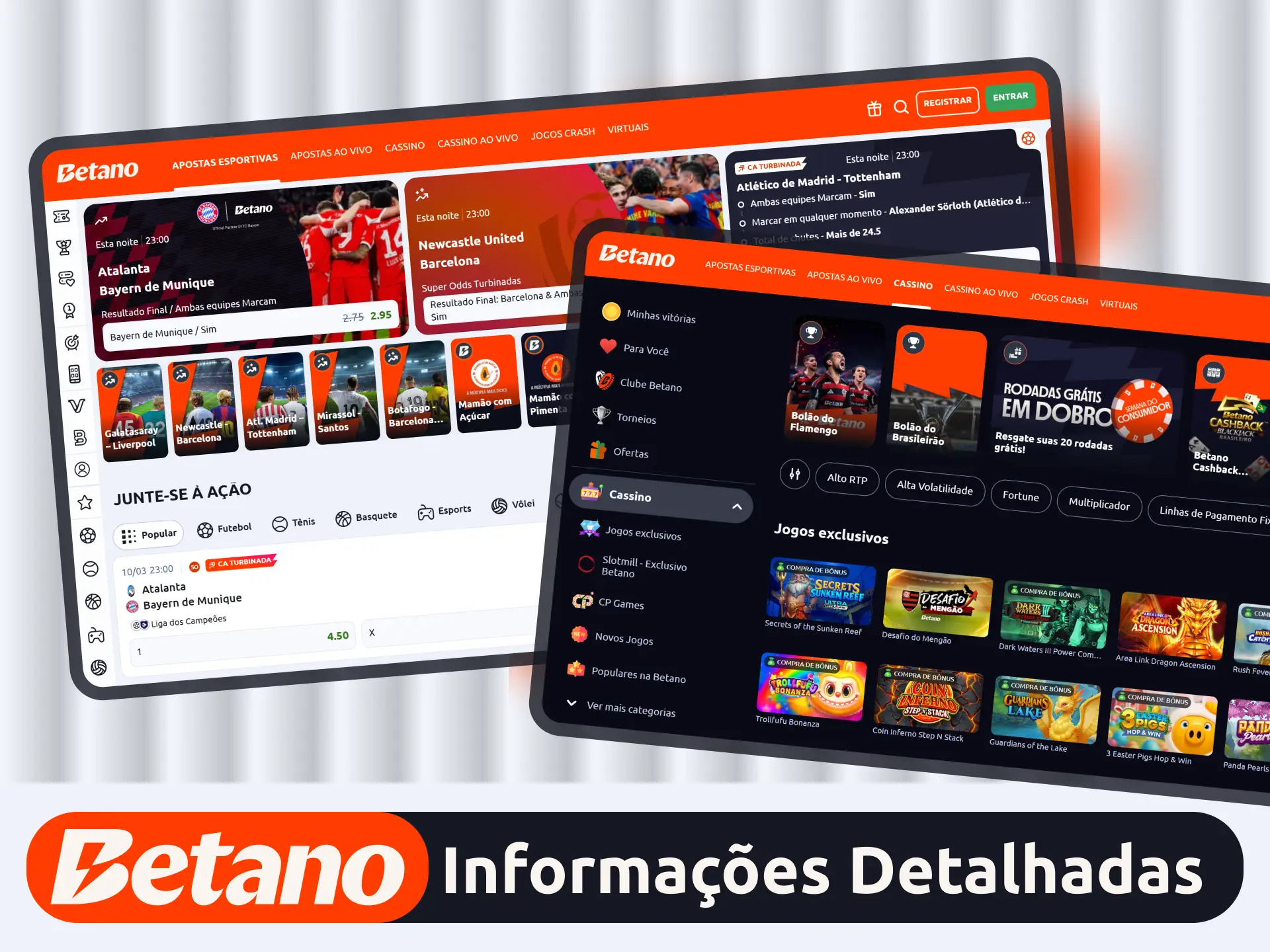 Saiba tudo sobre apostas no site oficial da plataforma Betano.