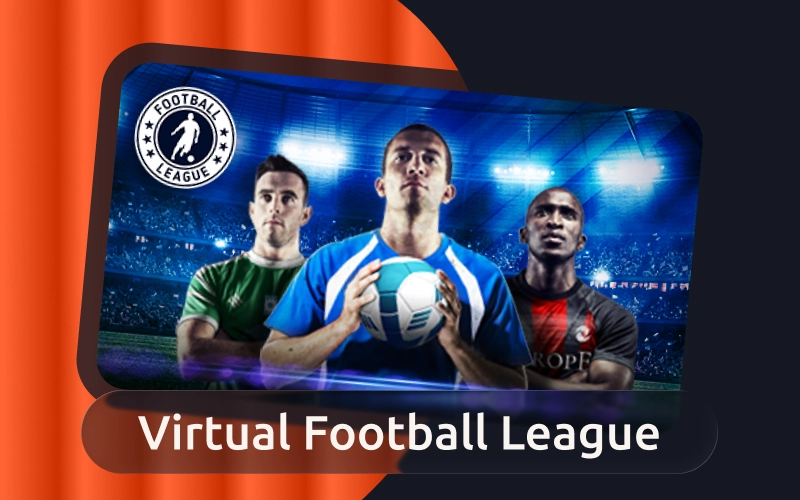 Betano viva a Virtual Football League com confrontos digitais em sequência contínua.