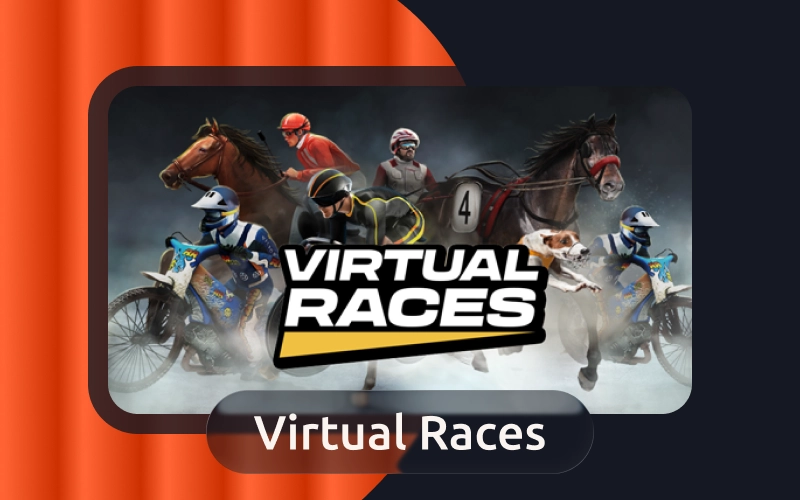 Betano explore Virtual Races e participe de eventos contínuos ao longo do dia.
