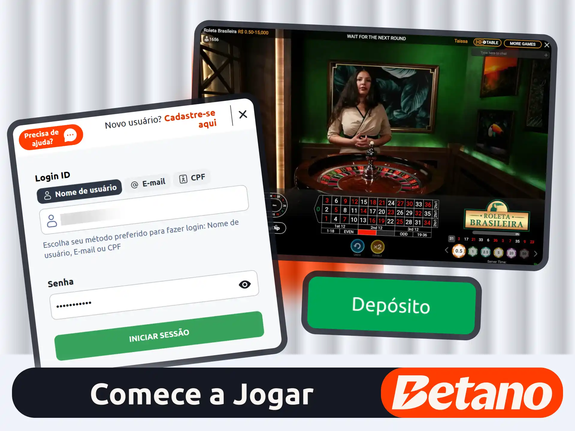 Comece na roleta Betano e aproveite cadastro rápido com jogos emocionantes ao vivo.